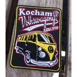 Kocham Volkswageny Łeba 2019 Zlot Naszywka Zlotowa VW Garbus Bulik