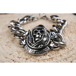 SOA Sons Of Anarchy Stal 316L Bransoleta