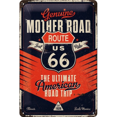 Route 66 USA Harley Szyld Tablica 20x30 Indian