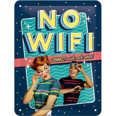 No WiFi15x20 Tablica - Szyld Pin UP Girl