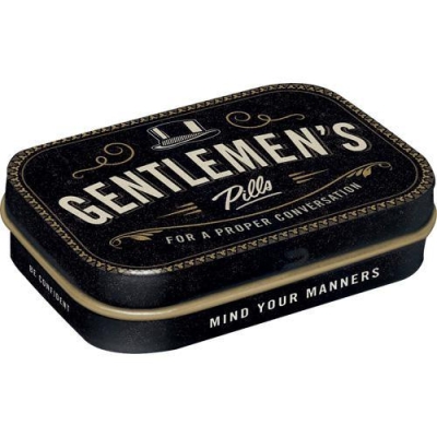Gentlemen`s Pills Miętówki Pudełko Metalowe Cukierki