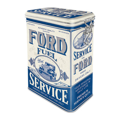 Ford Puszka Metalowa Retro Service Hermetyczna