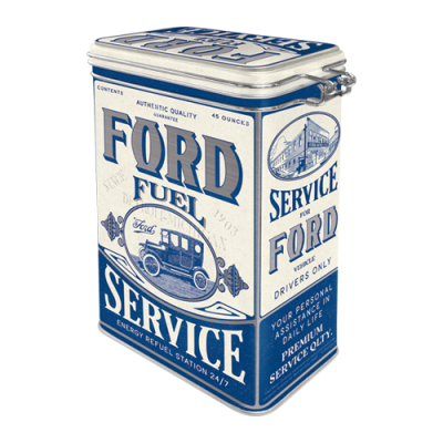 Ford Puszka Metalowa Retro Service Hermetyczna
