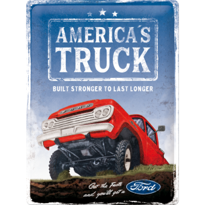 Ford American Truck Szyld Tablica 30x40cm Reklama USA