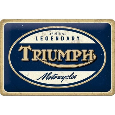 Triumph Logo Reklama Retro Szyld Tablica 20x30 Blacha