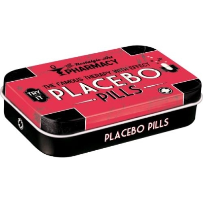 Placebo Duże Miętówki XXL Pudełko Metalowe