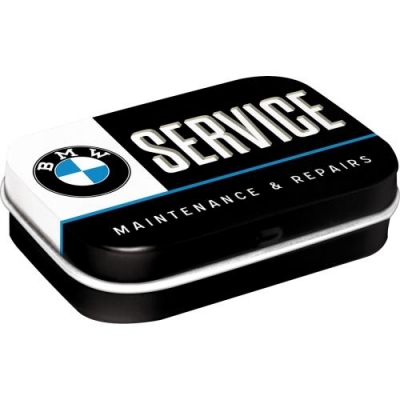 BMW Service Miętówki Pudełko Metalowe Serwis