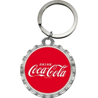 Coca Cola Logo Brelok Czerwony Kapsel