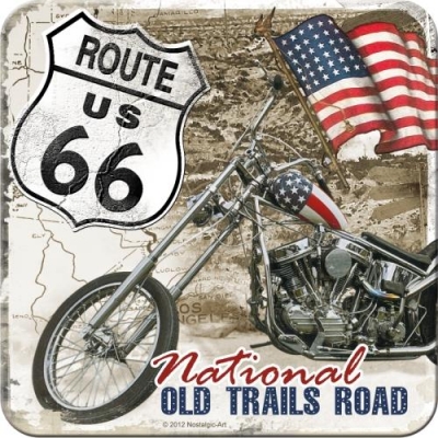 Route 66 Easy Rider Podstawka Podkładka Pod Kubek Panhead Harley USA
