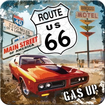 Mustang USA Route 66 Podstawka Podkładka Pod Kubek