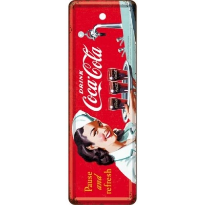 Coca Cola Retro Zakładka Metalowa do Ksiązki
