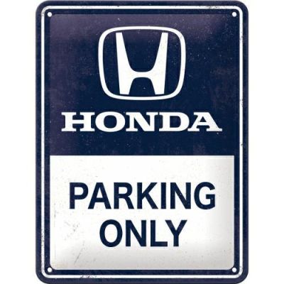 Honda Parking Only 15x20 Tablica - Szyld Plakat Reklama