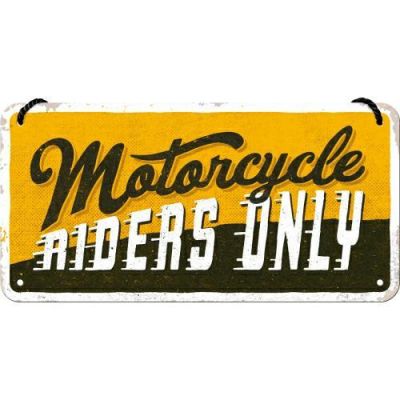 Motorcycle Riders Only Zawieszka na Drzwi Tablica