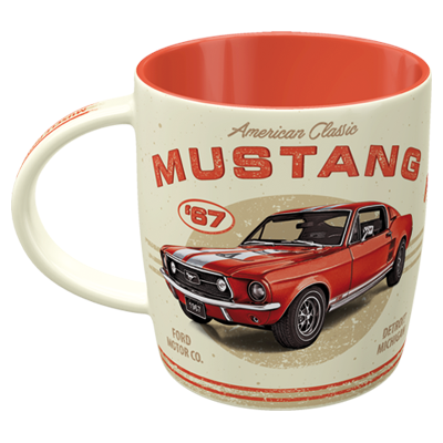 Ford Mustang Czerwony Kubek Ceramiczny Prezent