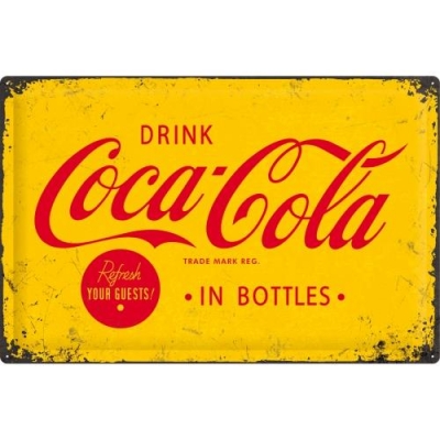 Coca Cola Logo 40x60 Wielki Szyld Tablica Reklama