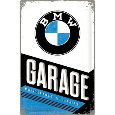 BMW Garage 40x60 Wielki Szyld Tablica Garaż Reklama