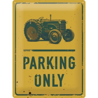 Traktor Parking Only Szyld Tablica 30x40cm Retro Reklama Ursus Zetor