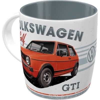 Volkswagen Golf VW Kubek Retro Ceramiczny