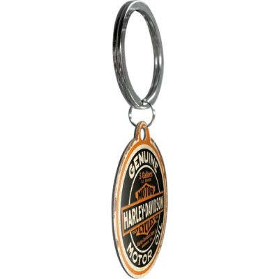 Harley Davidson Retro Motor Oil Brelok do Kluczy