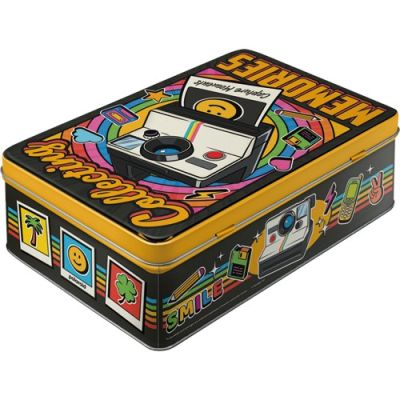 Polaroid na Zdjęcia Retro Puszka Metalowa