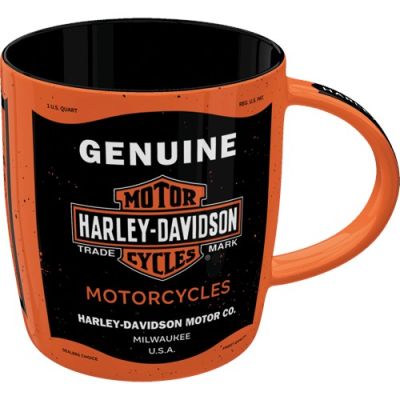Harley Davidson RETRO Motor Oil Kubek Ceramiczny Oryginany