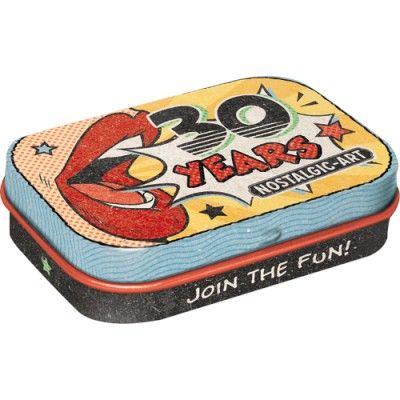 PinUP Girl Retro Miętówki Pudełko Metalowe Cukierki