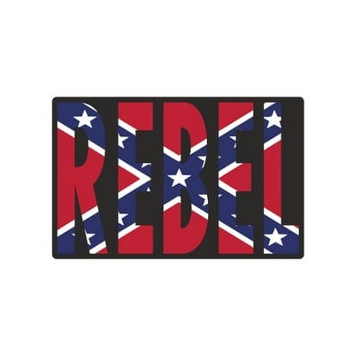 Konfederatka Rebel Flaga USA Naklejka
