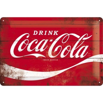 Coca Cola Szyld Tablica 20x30 Retro Reklama Logo