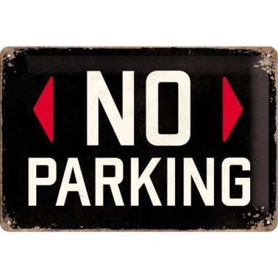 No Parking Nie Parkować Szyld Tablica 20x30