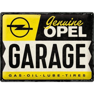 Opel Garage Szyld Tablica 30x40cm  Reklama