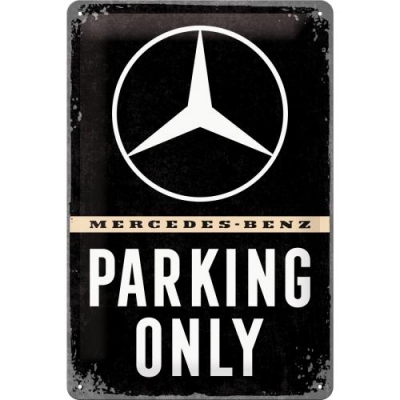 Mercedes-Benz Parking Only Szyld Tablica 20x30