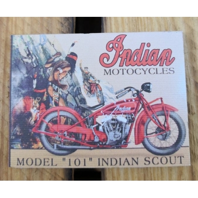 Indian Model 101 Scout Reklama Magnes na Lodówkę