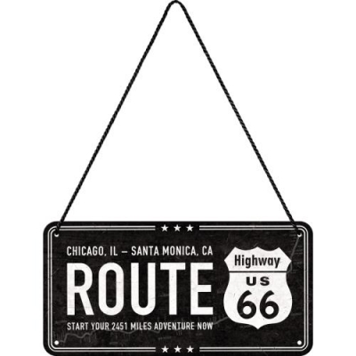 Route 66 Zawieszka Tablica 10x20 USA