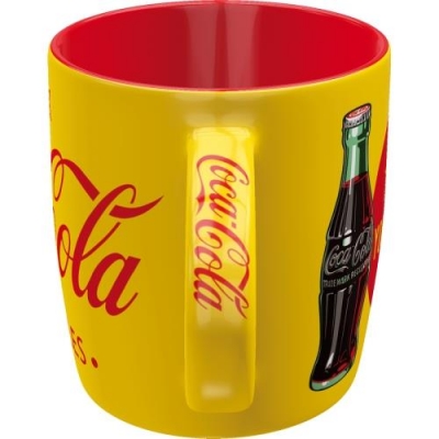 Coca Cola Kubek Retro Ceramiczny