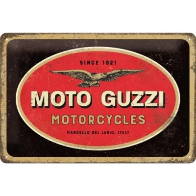 Moto Guzzi Szyld Tablica 20x30 Motorcycles Reklama