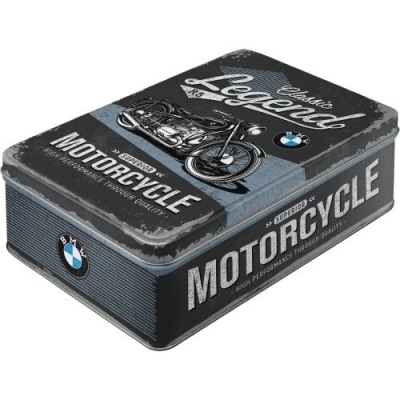 BMW Puszka Metalowa Retro R5 Motocykl