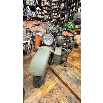 Harley-Davidson WLA 42 Flathead – Militarny / Odbudowany / Zarejestrowany Harley-Davidson WLA 42 Flathead – Militarny / Odbudowany / Zarejestrowany