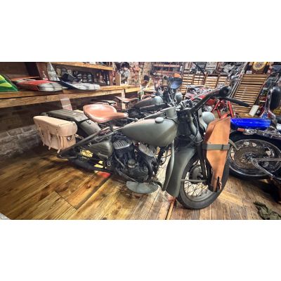 Harley-Davidson WLA 42 Flathead – Militarny / Odbudowany / Zarejestrowany Harley-Davidson WLA 42 Flathead – Militarny / Odbudowany / Zarejestrowany