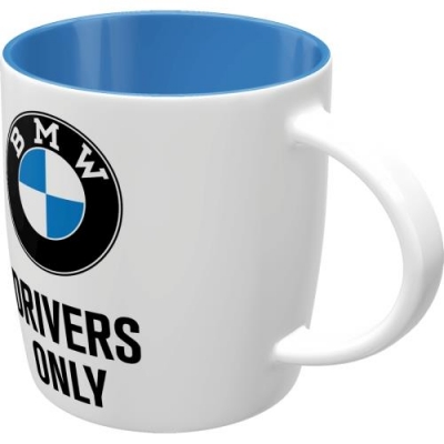 BMW Only Drivers Kubek Retro Ceramiczny Prezent w Pudełku