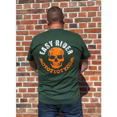 Bike Week Łeba 2025 Koszulka Męska Zielona