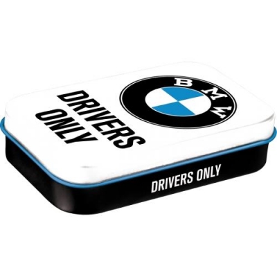 BMW Drivers Retro DUŻE Pudełko Miętówki