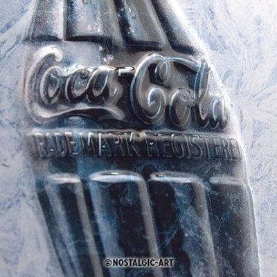Coca Cola Butelka Zima Reklama Szyld Tablica 20x30