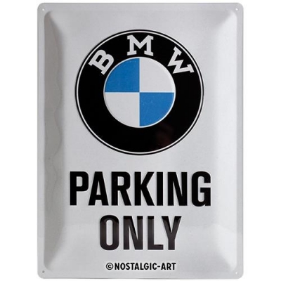 BMW Parking Szyld Tablica 30x40cm Retro Reklama