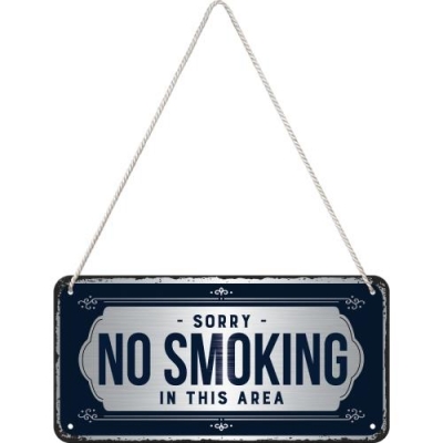 Zakaz Palenia  Zawieszka na Drzwi - Tablica Szyld No Smoking