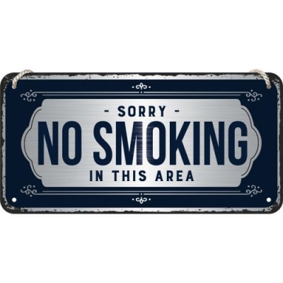 Zakaz Palenia  Zawieszka na Drzwi - Tablica Szyld No Smoking