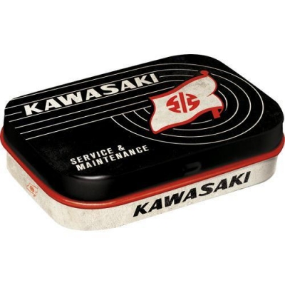 Kawasaki Miętówki Pudełko Metalowe
