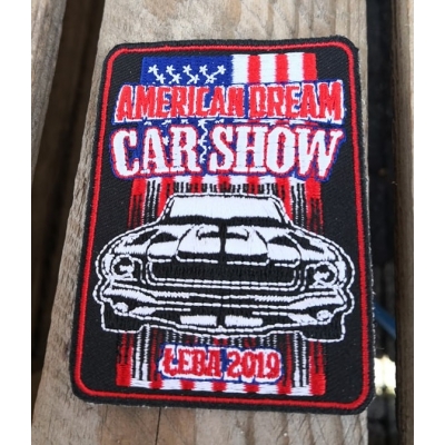 Car Show American Dream Łeba 2019 Zlot Naszywka Zlotowa