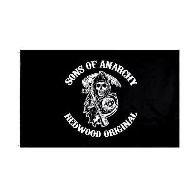 Sons of Anarchy Flaga Samcro California 90x150