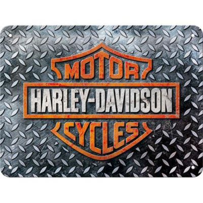 Harley Davidson 15x20 Tablica - Szyld Ryflowana Blacha