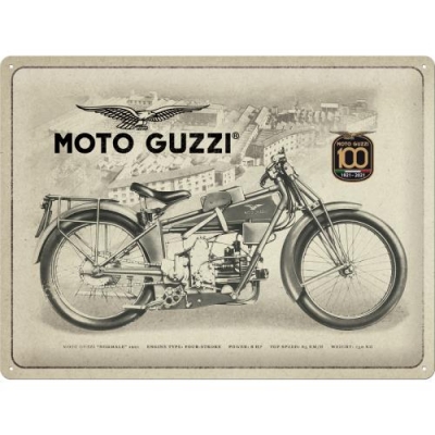 Moto Guzzi 100 Lat Logo Szyld Tablica 30x40cm Retro Reklama